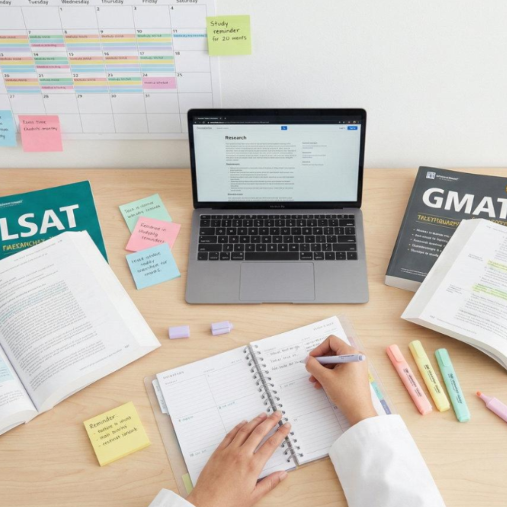 Preparing for Two Entrance Exams Together